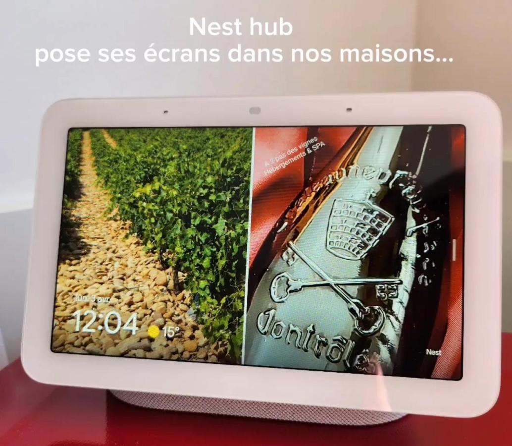 A 2 Pas Des Vignes, Hebergements Et Spa, Maison Numero 6, A Chateauneuf Du Pape Exteriör bild
